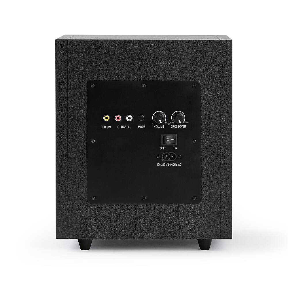 Alt View 14. Victrola - Premiere S1 Subwoofer - Espresso.