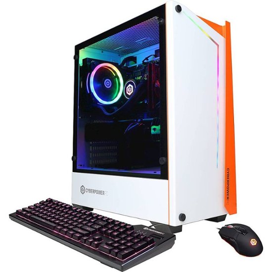 Angle Zoom. CyberPowerPC - Gamer Supreme Gaming Desktop - Intel Core i9-12900KF - 16GB Memory - NVIDIA GeForce RTX 3080 - 2TB HDD + 2TB SSD - White.
