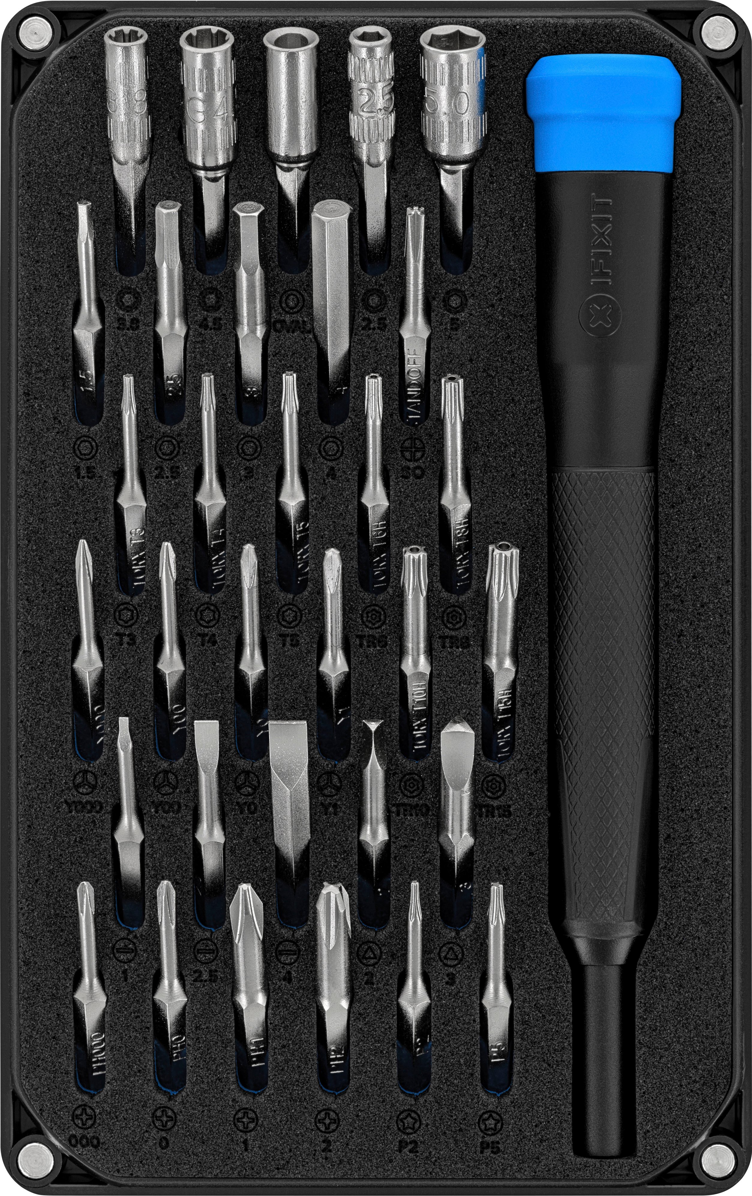 kutter melodisk let iFixit Moray Precision 32 Bit Driver Kit Black IF145-475-1 - Best Buy