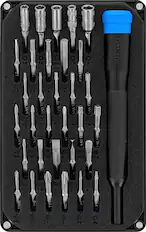 Angle. iFixit - Moray Precision 32 Bit Driver Kit - Black.