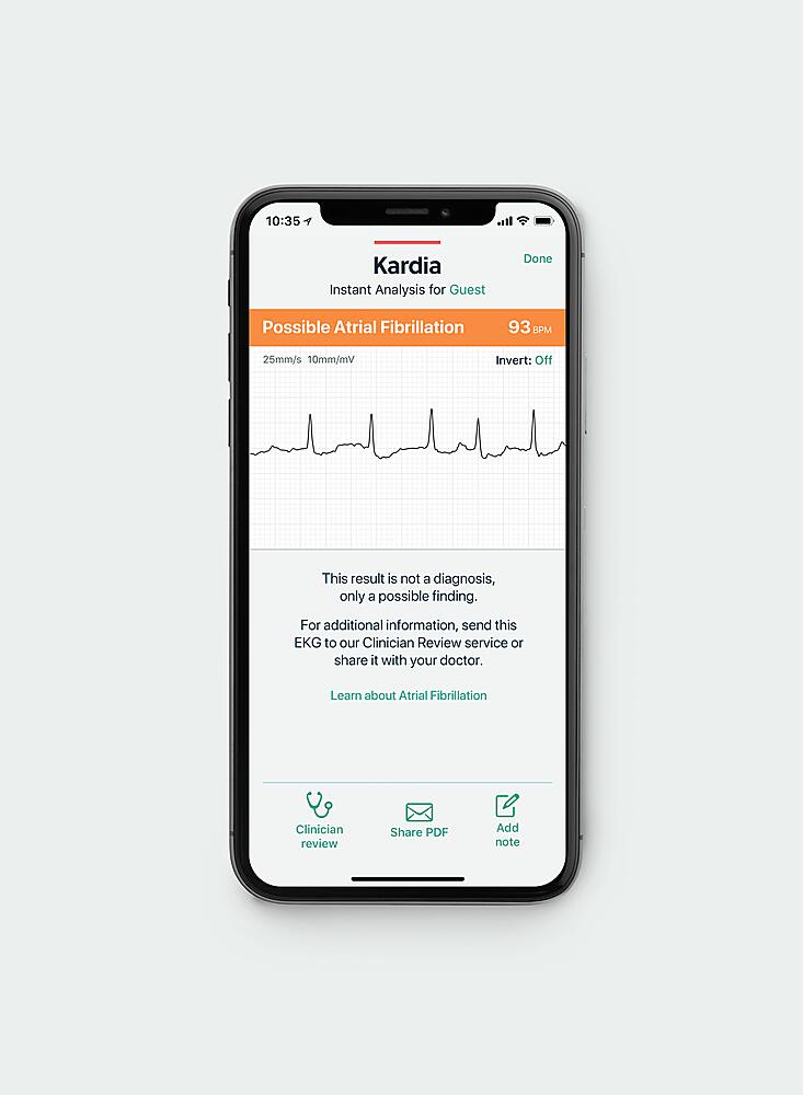 Alt View 12. AliveCor - KardiaCare 90 Days Digital.