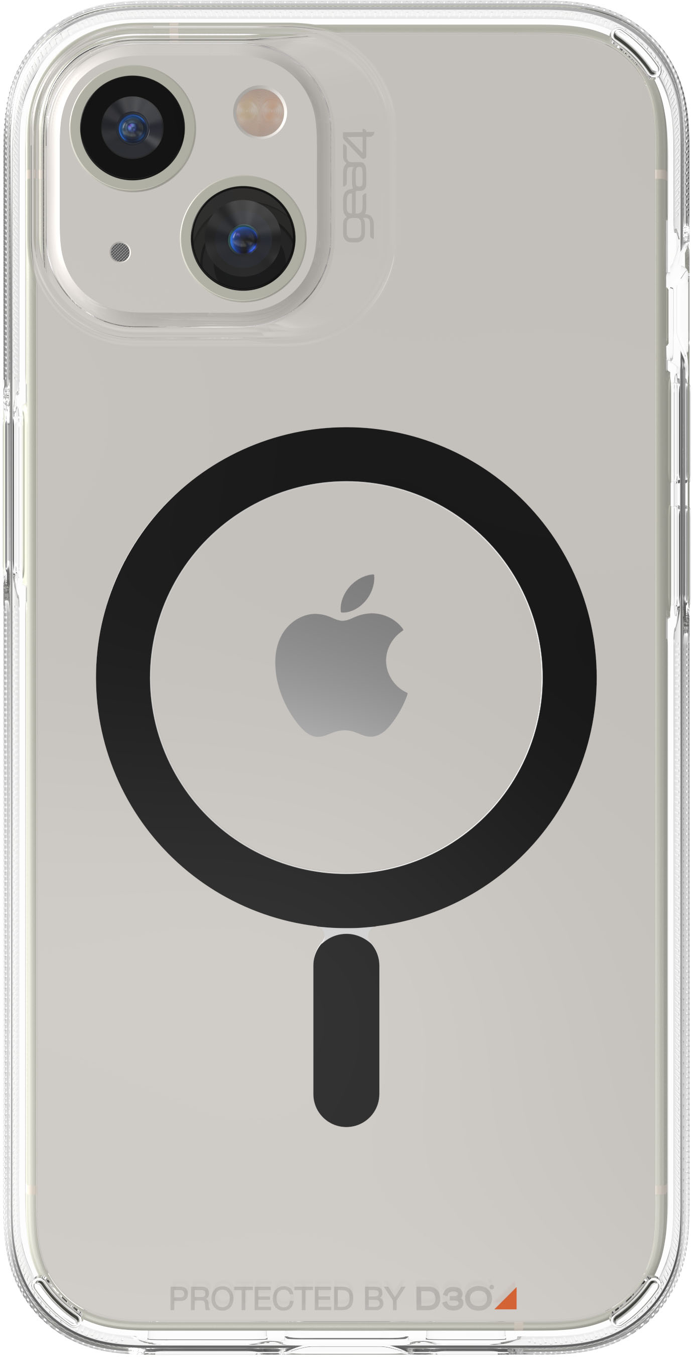 Santa Cruz Snap MagSafe Compatible Case for Apple iPhone 13 Clear/Black 702008205 - Best Buy