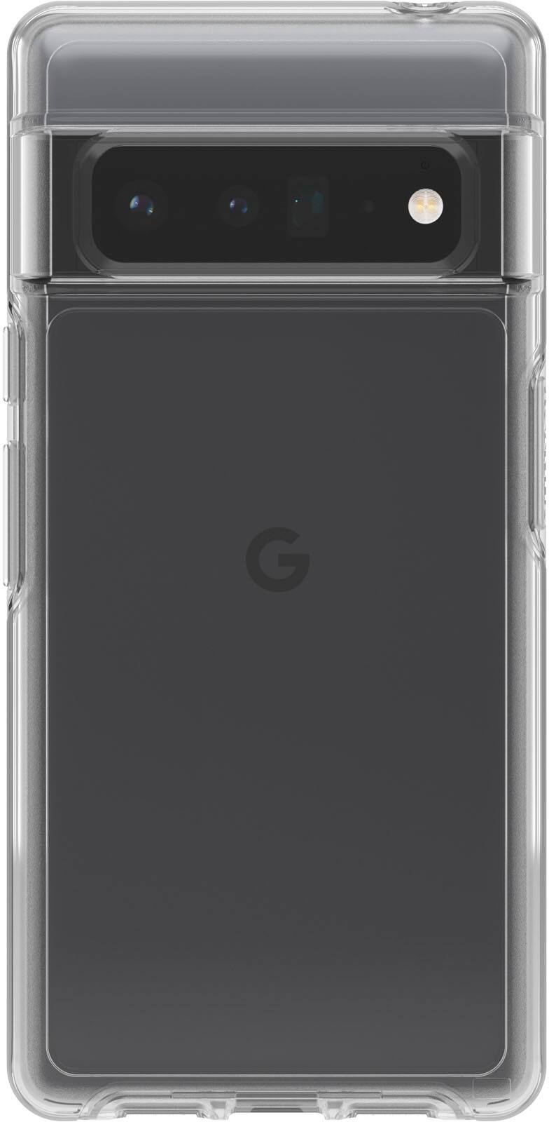 Front. OtterBox - Symmetry Series Clear Soft Shell for Google Pixel 6 Pro - Clear.
