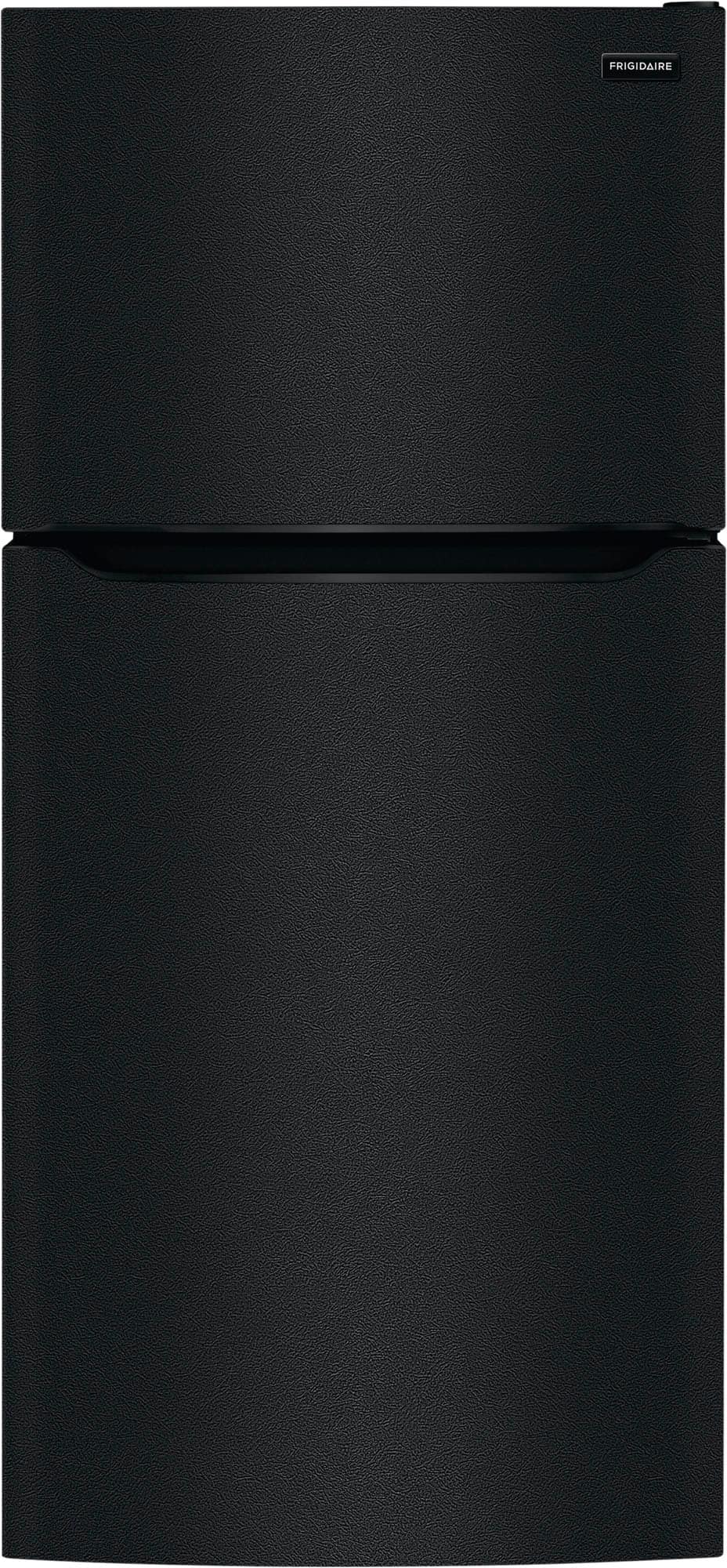 Frigidaire - 18.3 Cu. Ft. Garage Ready Top Freezer Refrigerator - Black - Front_Zoom