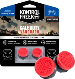 KontrolFreek - Call of Duty Vanguard 4 Prong Performance Thumbstick for PS4|5 - Red
