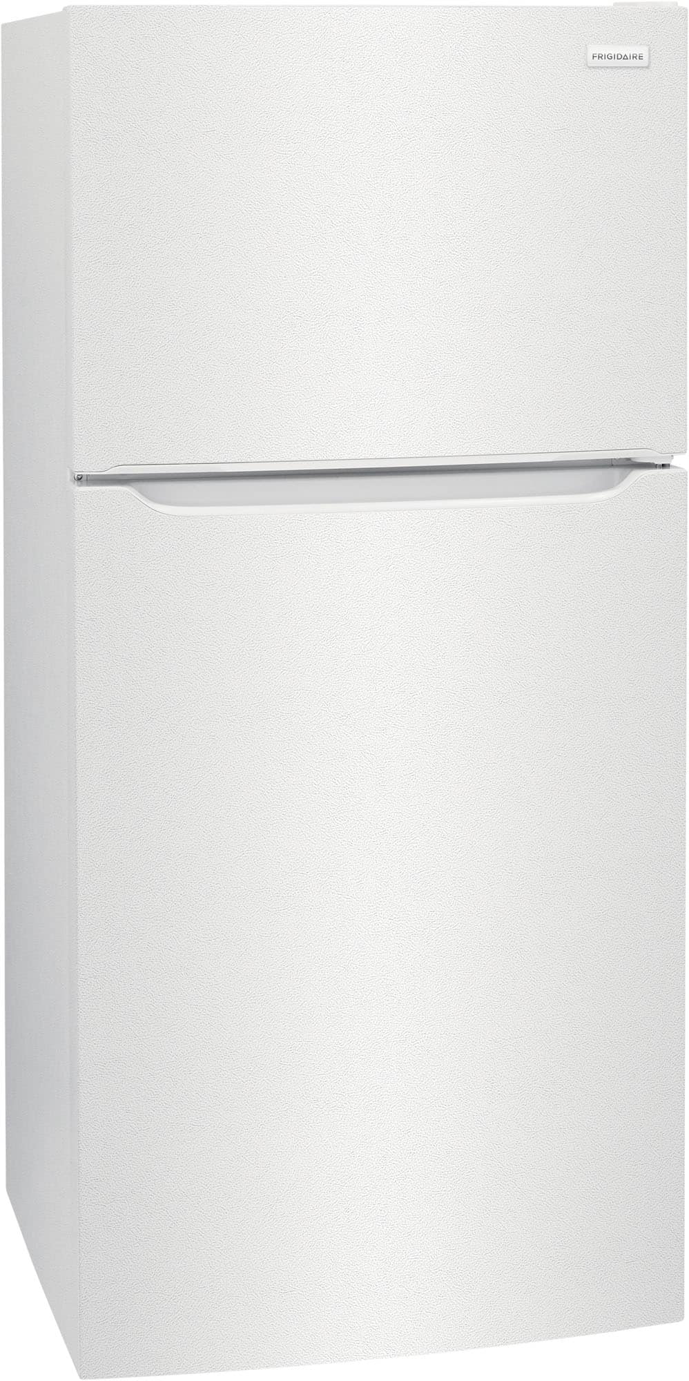 Angle. Frigidaire - 18.3 Cu. Ft. Top Freezer Refrigerator - White.