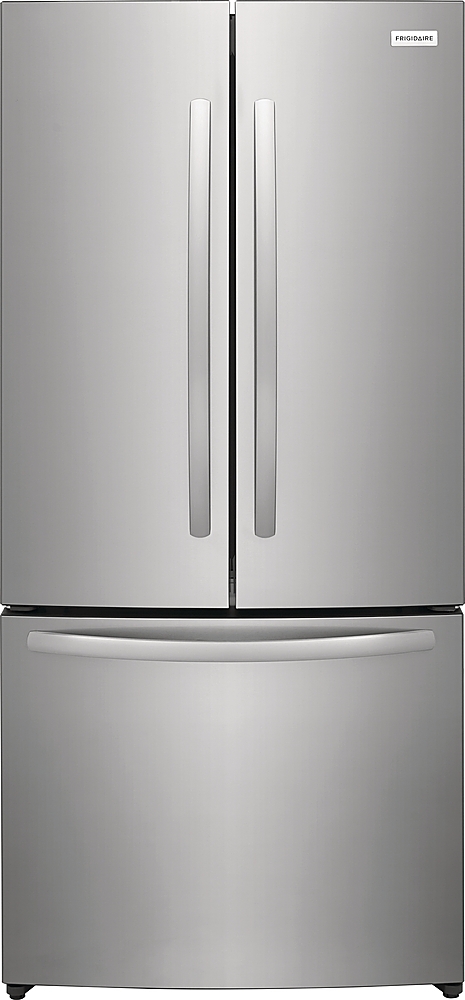 Frigidaire - 17.6 Cu. Ft. Counter-Depth French Door Refrigerator - Stainless Steel