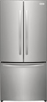 Frigidaire - 17.6 Cu. Ft. Counter-Depth French Door Refrigerator - Stainless Steel - Front_Zoom