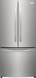 Frigidaire - 17.6 Cu. Ft. Counter-Depth French Door Refrigerator - Fingerprint-Resistant Stainless Steel Look - Front_Zoom