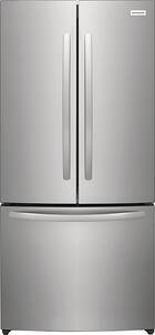 Frigidaire - 17.6 Cu. Ft. Counter-Depth French Door Refrigerator - Fingerprint-Resistant Stainless Steel Look