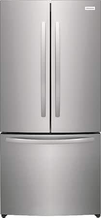 Frigidaire - 17.6 Cu. Ft. Counter-Depth French Door Refrigerator - Fingerprint-Resistant Stainless Steel Look