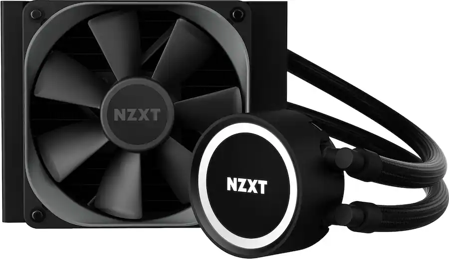 NZXT Kraken 120mm Radiator CPU Liquid Cooler (1 x 120mm Aer P Fan) with ...