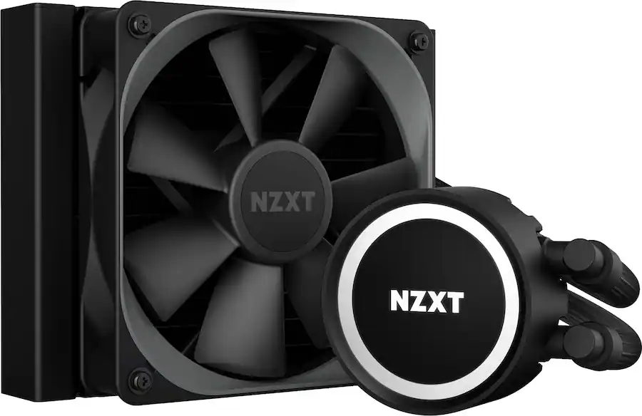 NZXT Kraken 120mm Radiator CPU Liquid Cooler (1 x 120mm Aer P Fan) with ...