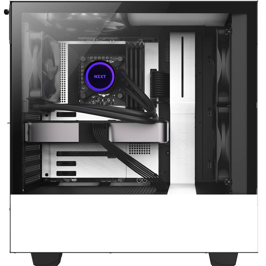 NZXT Kraken 120mm Radiator CPU Liquid Cooler (1 x 120mm Aer P Fan) with ...