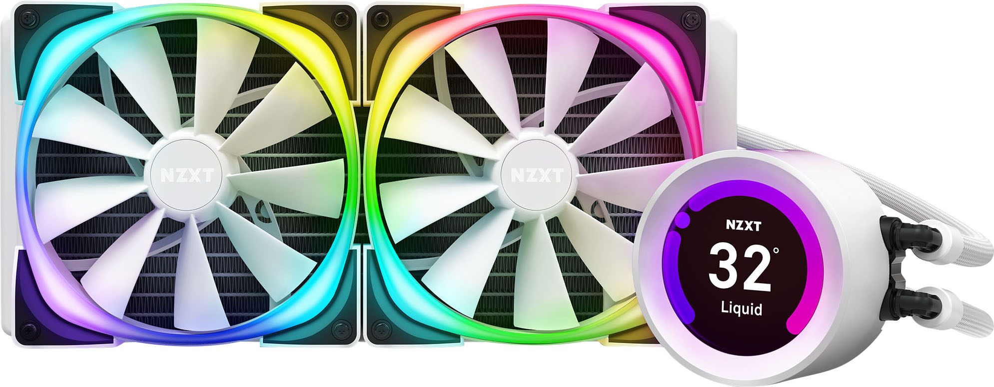 NZXT Kraken Z63 280mm AIO Liquid CPU Cooler with LCD Display and RGB