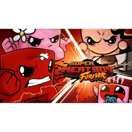 Front. Nintendo - Super Meat Boy Forever. - T (Teen 13+)