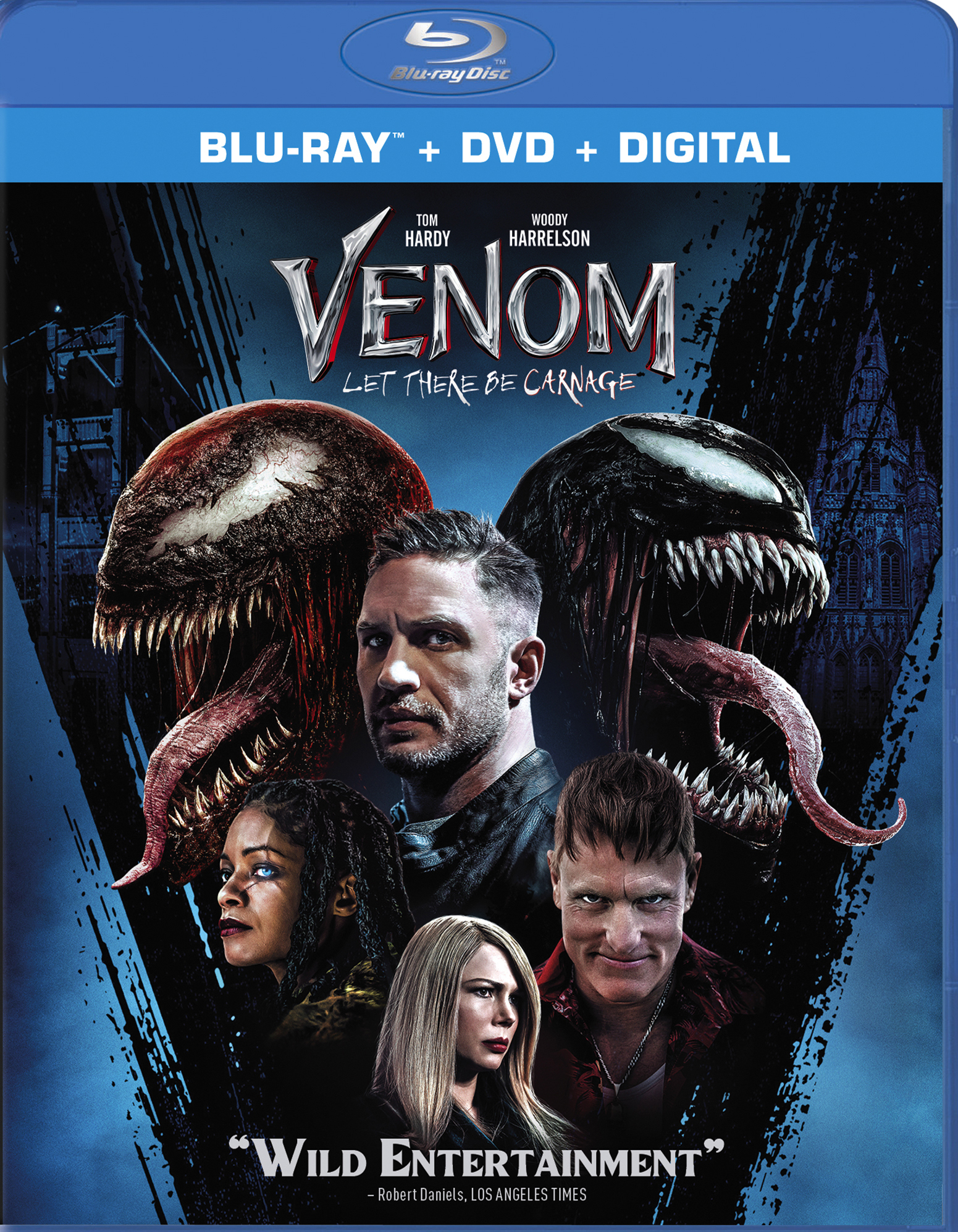 Venom: Let There Be Carnage [Includes Digital Copy] [Blu-ray/DVD] [2021]