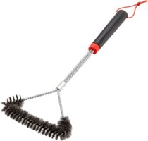 Weber - 18" Three-Sided Grill Brush - Black - Angle_Zoom