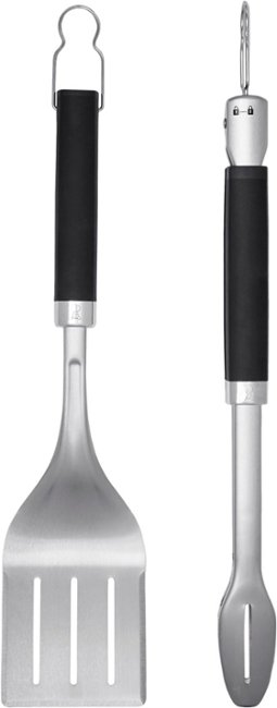 Weber - Precision Grill Tongs and Spatula Set - Black_3