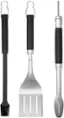 Alt View 12. Weber - Precision 3-Piece Grill Tool Set - Black.