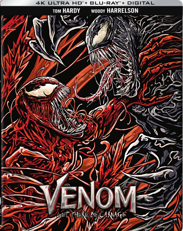 Venom: Let There Be Carnage [SteelBook] [Dig Copy] [4K Ultra HD Blu-ray/Blu-ray] [Only @ Best Buy] [2021]