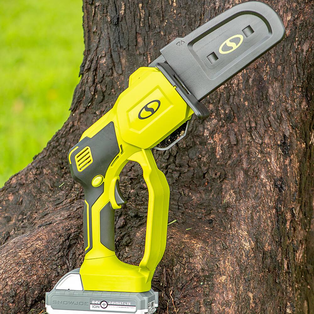 Best Buy: Sun Joe Cordless Handheld Chainsaw w/2.0-Ah Battery + Charger ...