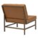 Alt View Zoom 11. Studio Designs - Ashlar Modern Metal Frame and Blended Leather Accent Chair - Caramel.