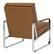 Alt View Zoom 11. Studio Designs - Allure Leather and Chrome Armchair - Caramel.