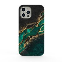 ArtsCase - StrongFit Designers Case for Apple iPhone 13 Pro - Green Marble - Alt_View_Zoom_1