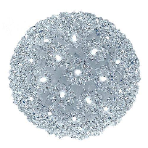 Novelty Lights - 100 Light Pure White LED 6" Starlight Sphere - Pure White