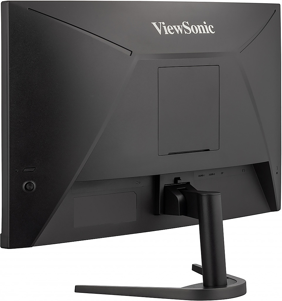 Angle View: ViewSonic - Elite 27 LCD Curved Monitor (DisplayPort USB, HDMI) - Black