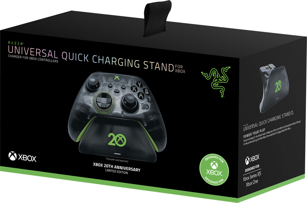 Questions and Answers: Razer Xbox 20th Anniversary Universal Quick ...