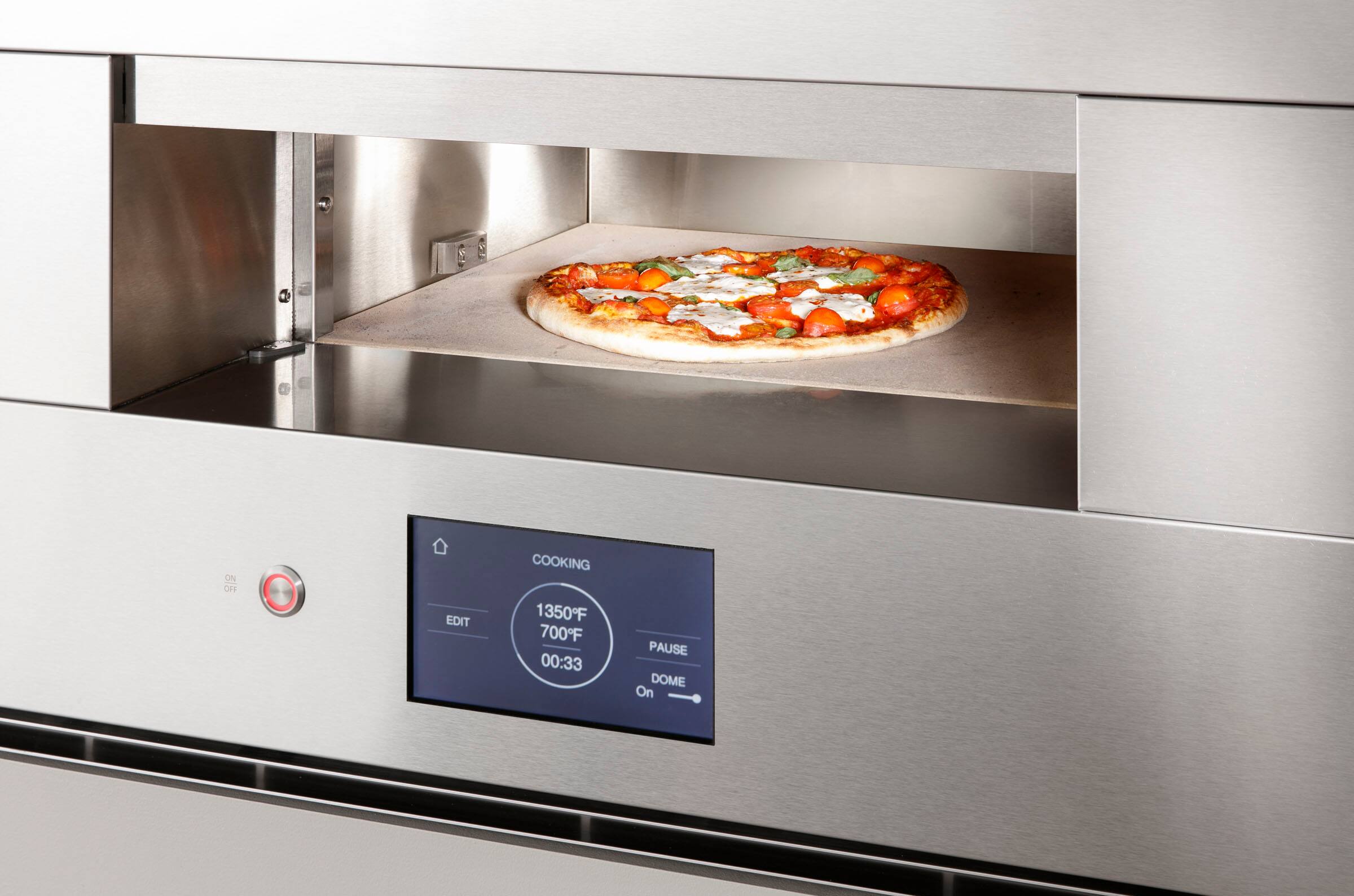 Alt View 17. Monogram - 30" Built-In Electric Hearth Oven with Wi-Fi - Stainless Steel.
