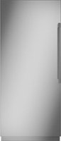 Monogram - 21.2 Cu. Ft. Upright Wi-Fi Column Freezer - Custom Panel Ready - Front_Zoom