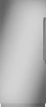 Monogram - 21.2 Cu. Ft. Upright Wi-Fi Column Freezer - Custom Panel Ready