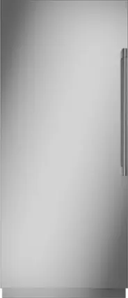 Front. Monogram - 21.2 Cu. Ft. Upright Wi-Fi Column Freezer - Custom Panel Ready.