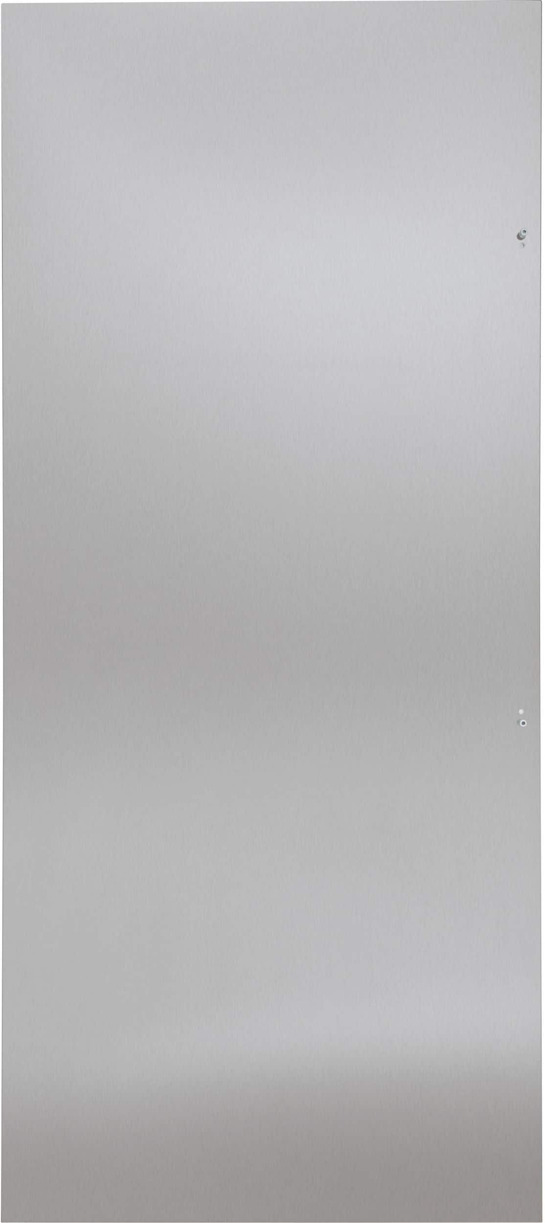 Front. Monogram - 36" Integreted Column Door Panel Left - Stainless Steel.