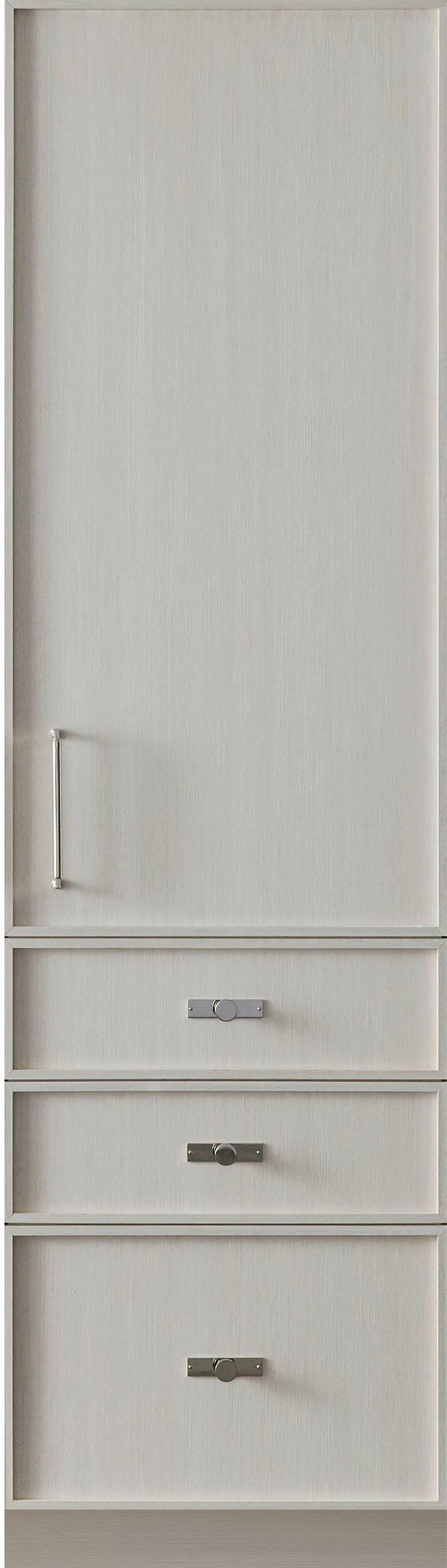 Alt View 1. Monogram - 12.5 Cu. Ft. Upright Wi-Fi Column Freezer - Custom Panel Ready.