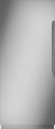Front. Monogram - 21.2 Cu. Ft. Upright Wi-Fi Column Freezer - Custom Panel Ready.