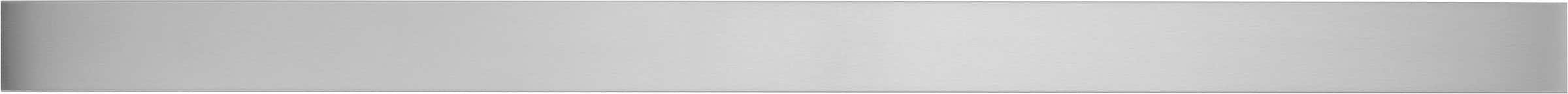 Front. Monogram - 72" Toekick for Column Regrigeration - Stainless Steel.