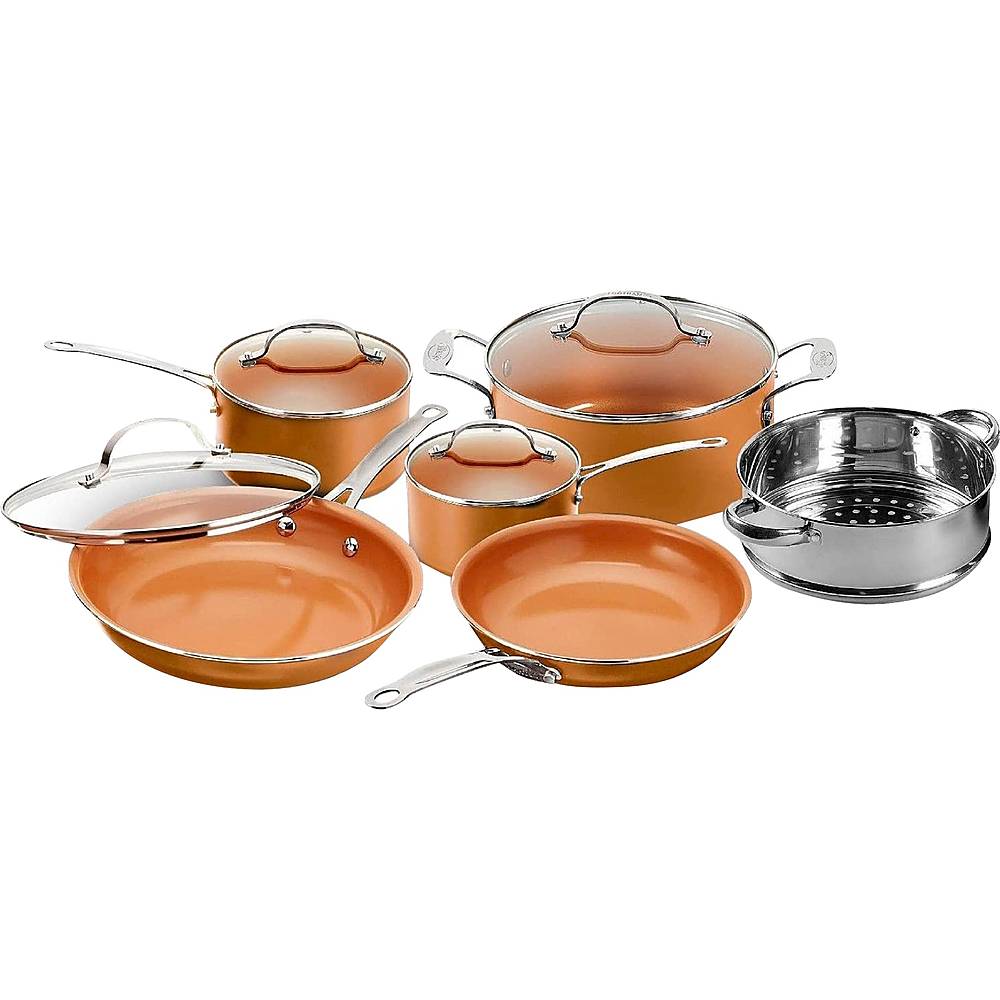 Gotham Steel's 10-Piece Nonstick Cookware Set Is Now on Sale on