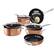 Alt View Zoom 11. Gotham Steel - Stackmaster 8-Piece Cookware Set - Brown.