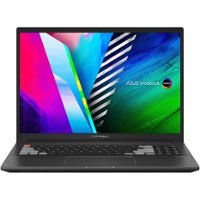 ASUS - Vivobook Pro 16X M7600 16" Laptop - AMD Ryzen 7 - 16 GB Memory - NVIDIA GeForce RTX 3050 Ti - 1 TB - Black, Earl Gray - Front_Zoom