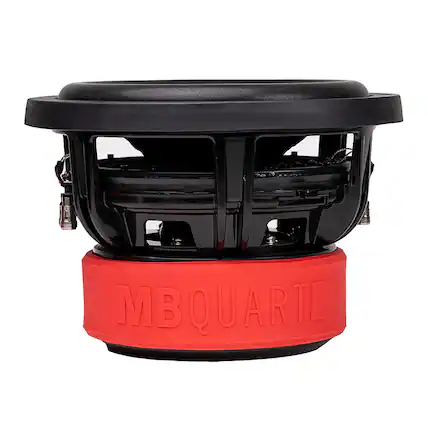 Left. MB Quart - Reference 10 Inch mobile 1600 watt subwoofer - Black.