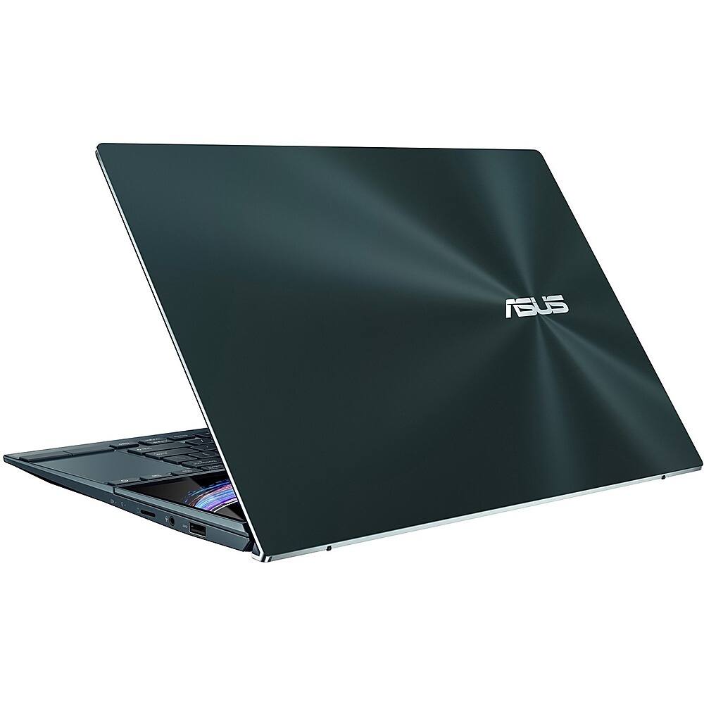 Alt View 22. ASUS - ZenBook Duo 14 UX482 14" Laptop - Intel Core i7 - 16 GB Memory - NVIDIA GeForce MX450 - 1 TB SSD - Celestial Blue.