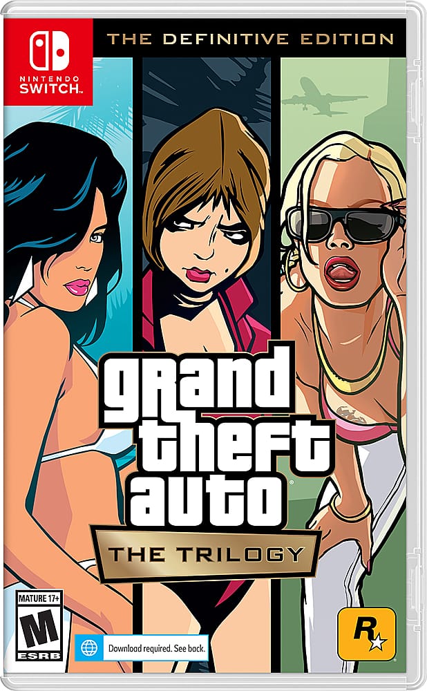 GTA: The Trilogy Cheats for Nintendo Switch (GTA 3, San Andreas, Vice City)  