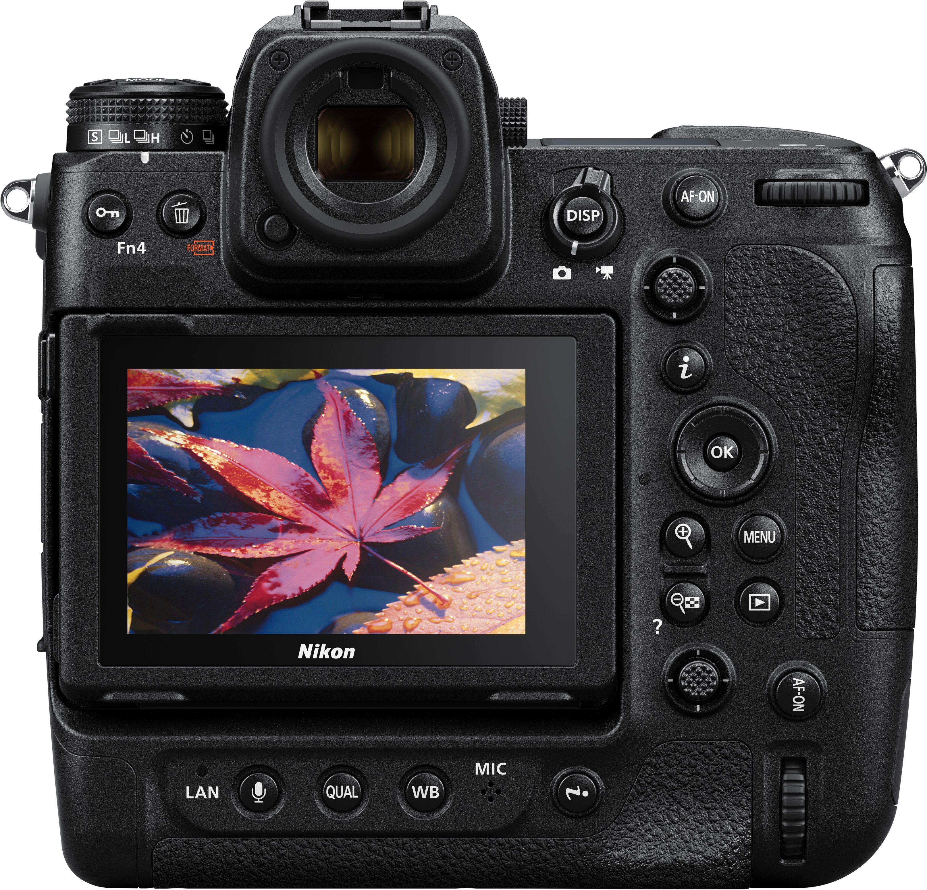Back View: Sony Alpha ZV-E10 - APS-C Interchangeable Lens Mirrorless Vlog Camera - White