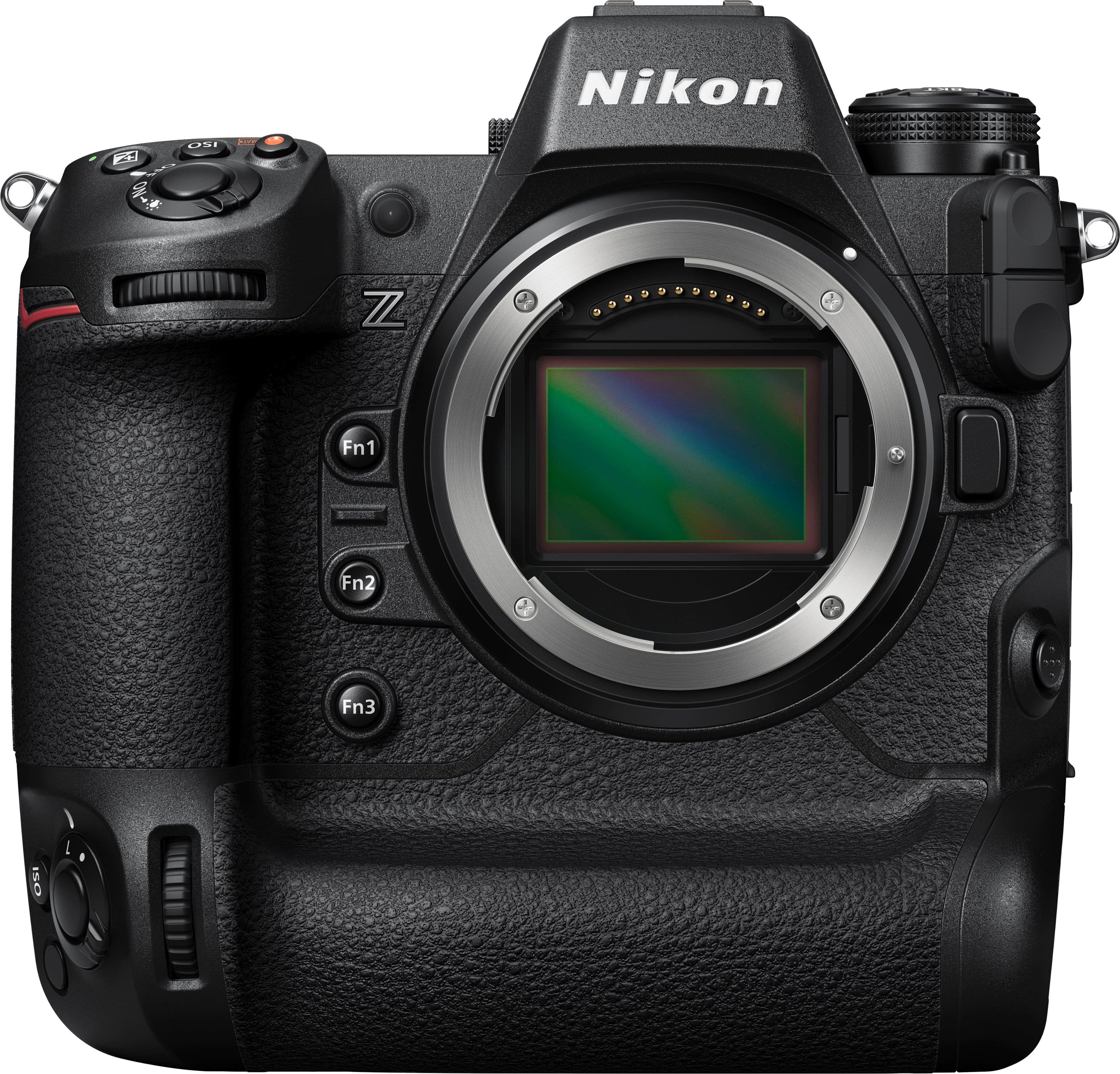 Front. Nikon - Z 9 8K Video Mirrorless Camera (Body Only) - Black.