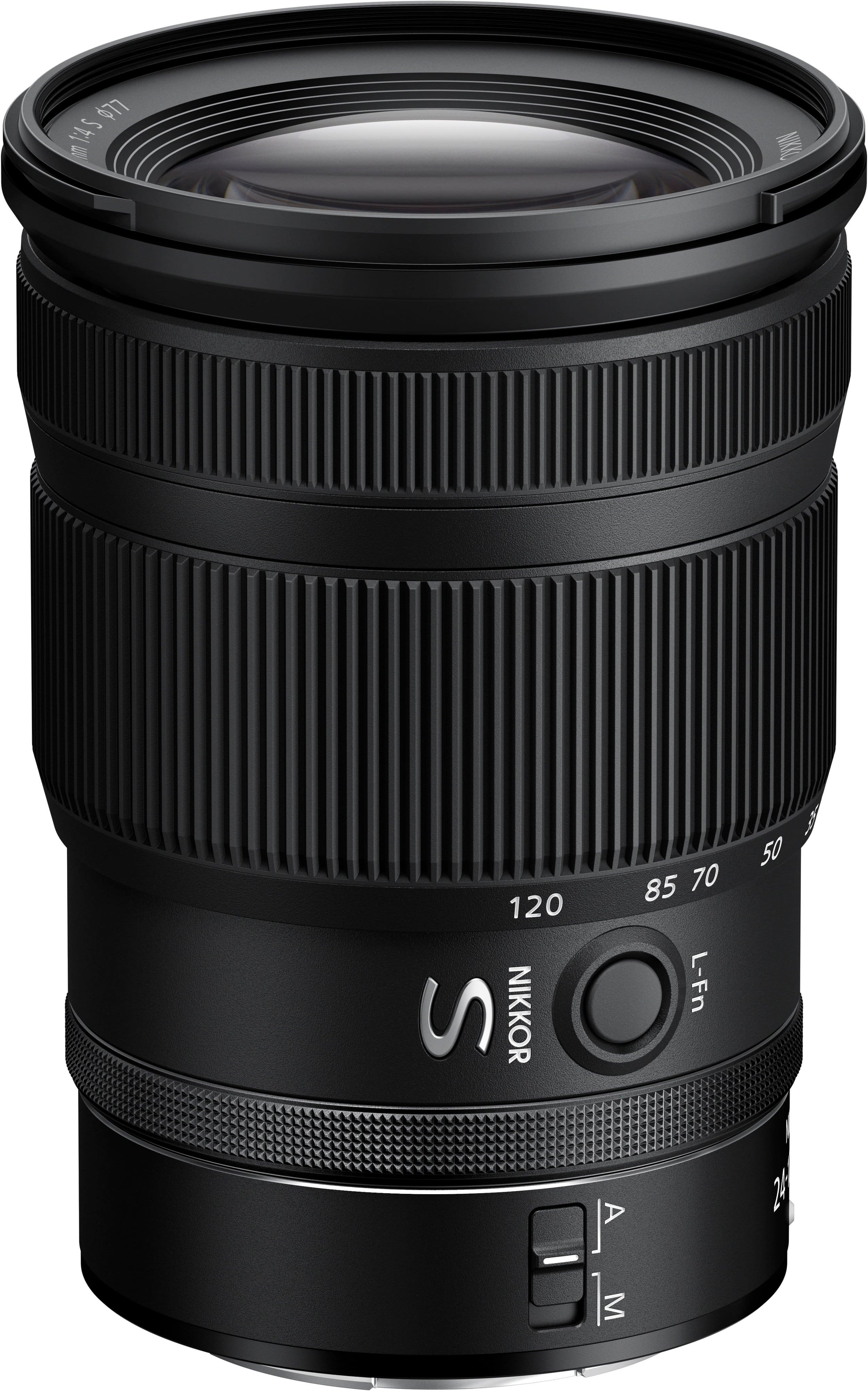 Back. Nikon - NIKKOR Z 24-120mm f/4 S Standard Zoom Lens for Z Series Mirrorless Cameras - Black.