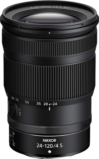 Nikon NIKKOR Z 24 120mm f/4 S Standard Zoom Lens for Z Series Nikon NIKKOR Z 24 120mm f/4 S Standard Zoom Lens for Z Series